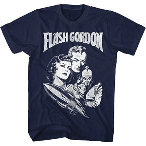 Characters Rocket Flash Gordon Tshirt